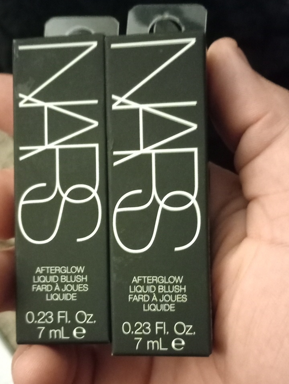 NARS Afterglow Liquid Blush - Black Packaging